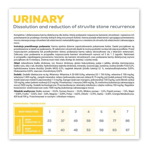 VetExpert Veterinary Diet Urinary cat 6kg (WYPRZEDAŻ)