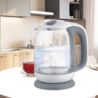 Czajnik elektryczny szklany 1,7l 2200W MR-056-GREY MAESTRO