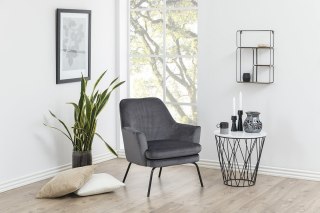 Fotel Chisa VIC Dark Grey