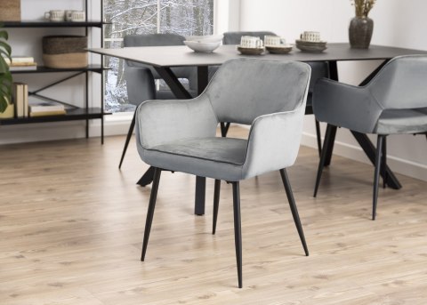 Krzesło Ranja Dark grey