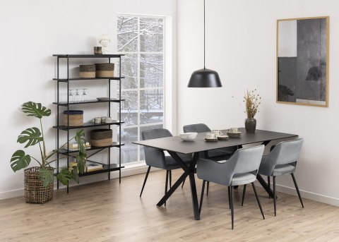 Krzesło Ranja Dark grey