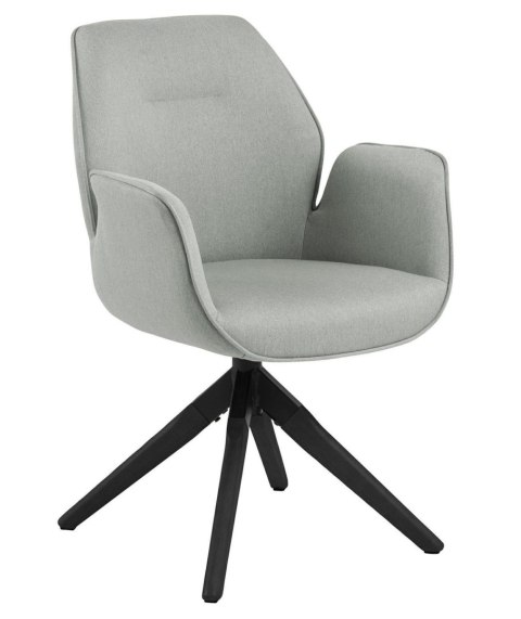 Krzesło obrotowe Aura light grey /black