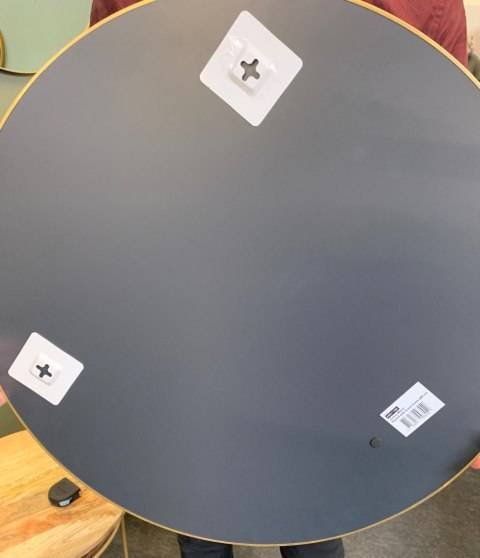 Lustro Jersey okrągłe czarne 60cm