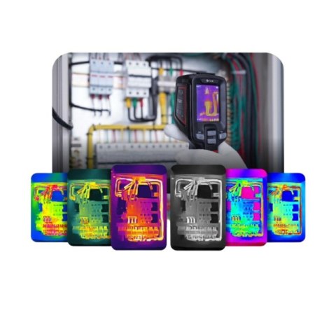 GUIDE SENSMART KAMERA TERMOWIZYJNA NARZĘDZIOWA USB-C, 120X90PX IR, -20°C DO 550°C, FOV 50°×38°, LCD 2,4", LASER, 2MP E1+