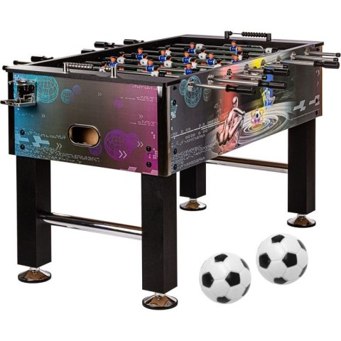 GamesPlanet Stół Piłkarski Profi Leeds 140 x 73 x 87cm Cyber