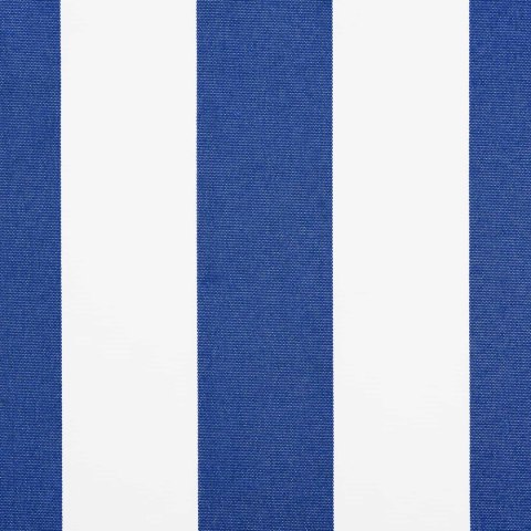 Markiza ręczna z LEDami Niebieski i biały 4 × 3 m