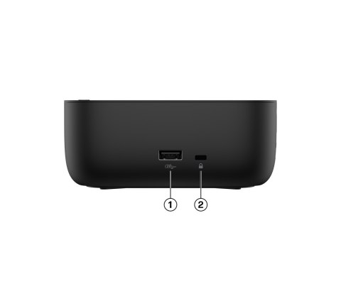 Stacja dokująca + zasilacz HP USB-C Dock G6 100W czarna 9X3V1UT#ABB