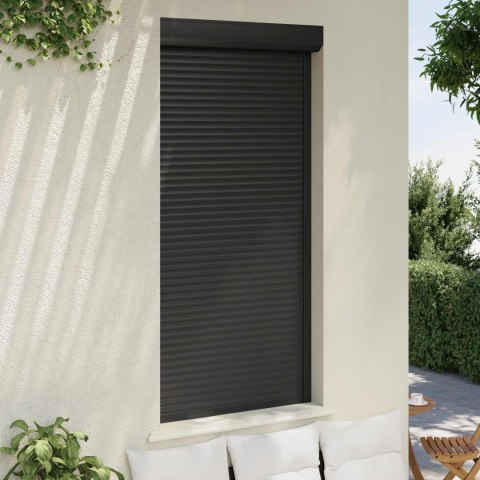 Roleta Antracyt 100 x 210 cm Aluminium i poliuretan