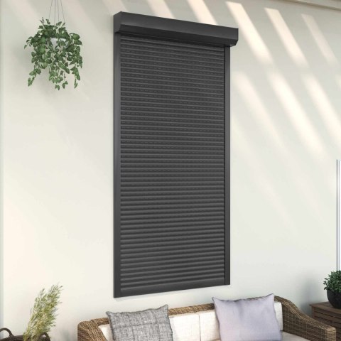 Roleta Antracyt 110 x 220 cm Aluminium i poliuretan