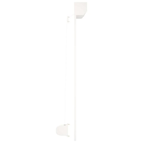 Roleta Biały 160 x 150 cm Aluminium i poliuretan