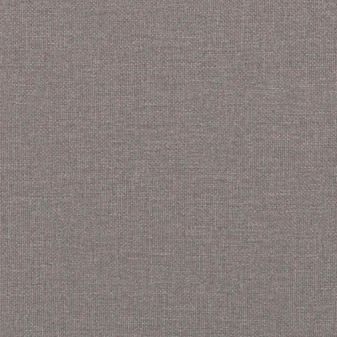 Łóżko kontynentalne z materacem, taupe, tkanina, 140x200 cm