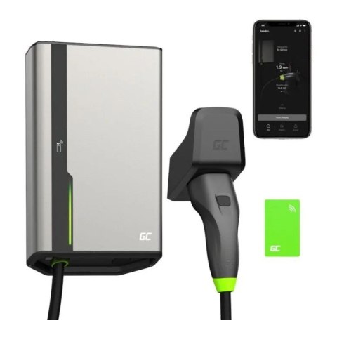 Wallbox Green Cell HabuDen 22kW 32A - kabel 7,5m z NFC