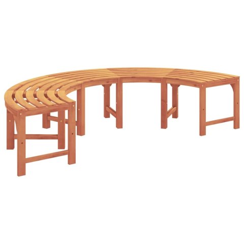 Ławka Drzewna 2 pcs Naturalny 160 x 80 x 45cm
