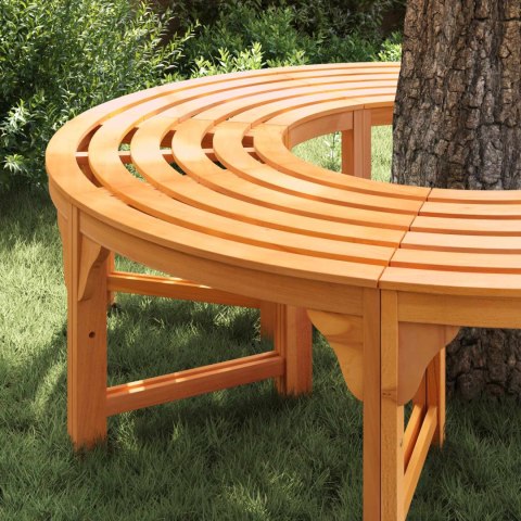 Ławka Drzewna 2 pcs Naturalny 160 x 80 x 45cm