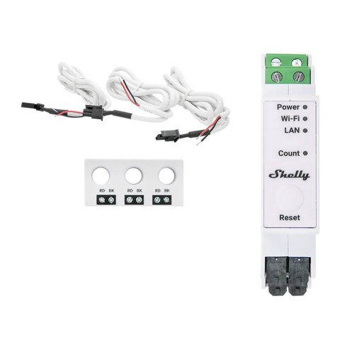 Miernik energii DIN SHELLY Pro 3EM-3CT63 Wi-Fi