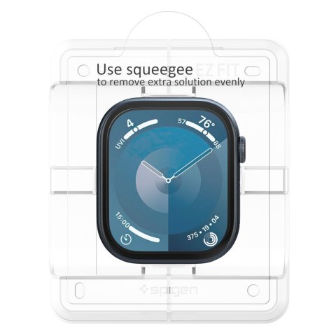 Szkło hybrydowe na Apple Watch 10 46 mm przezroczyste - 2 szt.
