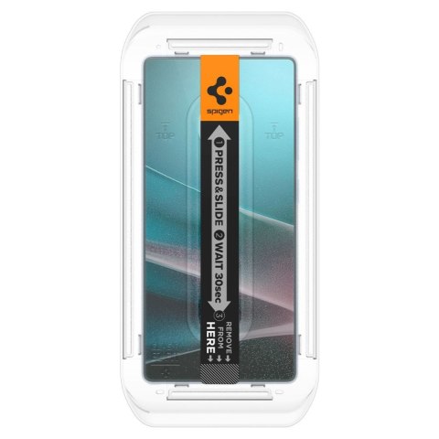 Szkło prywatyzujące z aplikatorem na Samsung Galaxy S25 Ultra Glas.TR Ez Fit Privacy - 2 szt.