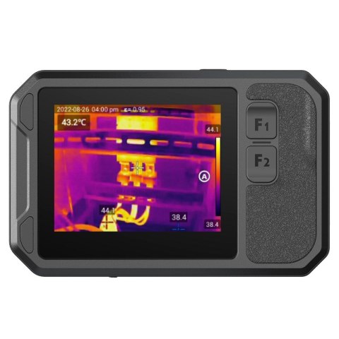 GUIDE SENSMART KIESZONKOWA KAMERA TERMOWIZYJNA USB-C, 256X192PX, -20°C DO 550°C, FOV 56°×48°, 3,5" LCD, LASER, 5MP PF210