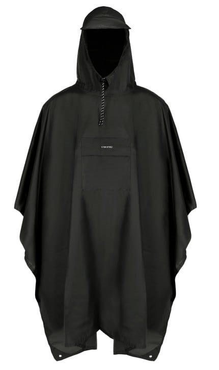 Poncho przeciwdeszczowe dla dorosłych VIKING Vesper czarne UNI