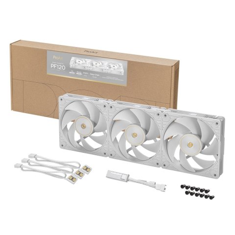 Wentylator ASUS PROART PF120 FAN PWM WHITE 3IN1