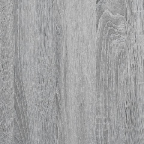 Rama łóżka z szufladami, szary dąb sonoma, 200x200 cm