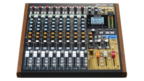 Tascam Model 12 - 10-kanałowy mikser z 12-ścieżkowym rejestratorem (OUTLET)
