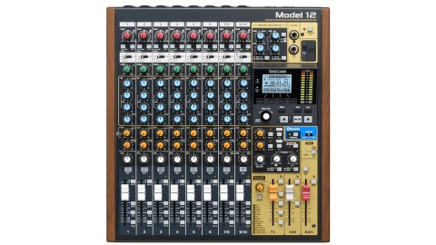 Tascam Model 12 - 10-kanałowy mikser z 12-ścieżkowym rejestratorem (OUTLET)