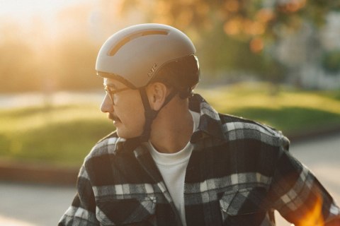 Kask Rowerowy HJC CALIDO Biało-Srebrny MT WHITE SILVER r.M
