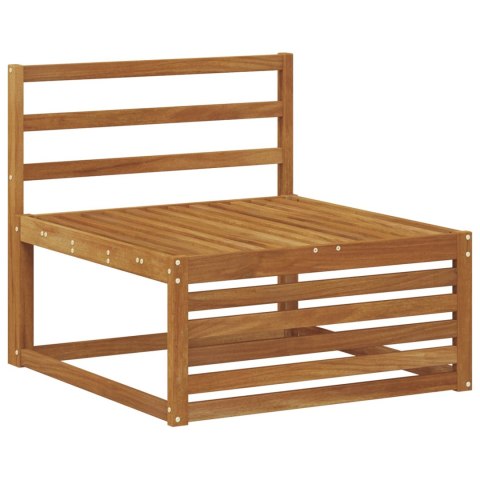 Zestaw sof na zewnątrz 4 Sztuka Naturalny Lite Drewno Akacji