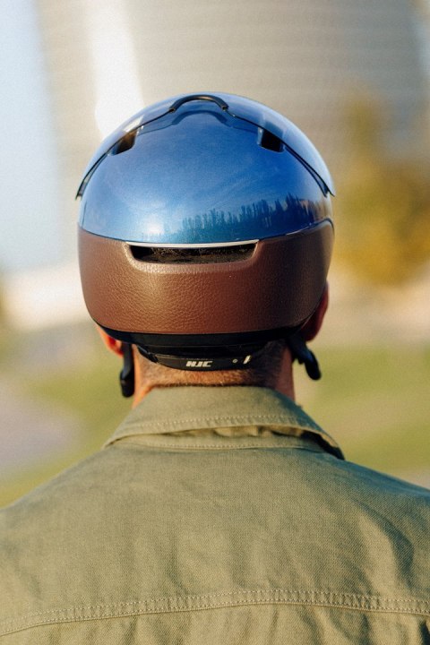 Kask Rowerowy HJC CALIDO PLUS Czarny METAL BLACK r.L