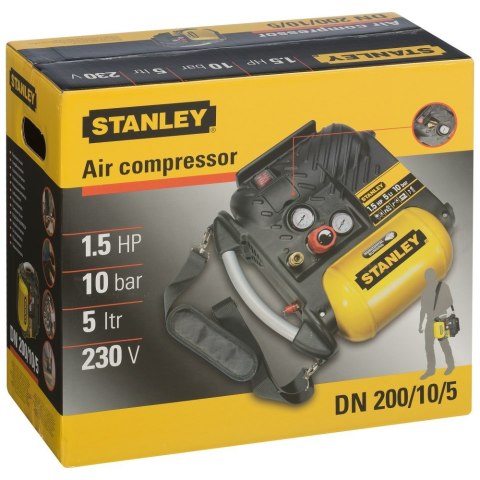 Sprężarka bezolejowa 230V 1,5Km ,5L STANLEY (OUTLET)