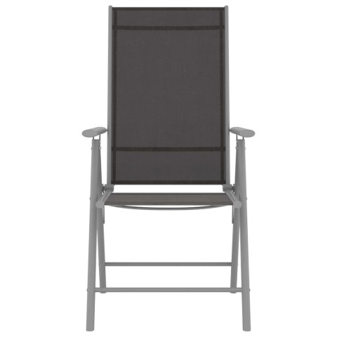 5-cz. zestaw mebli jadalnianych do ogrodu, aluminium/textilene
