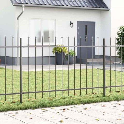 Ogrodzenie Ogrodowe 5 pcs Szary 8,5 x 1 m