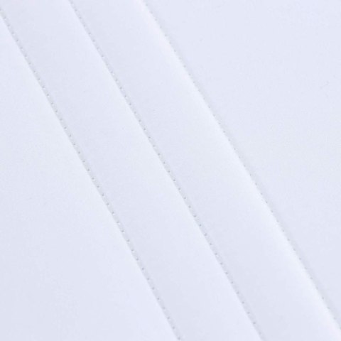 Ramka łóżka z materacem Biały 80 x 200 cm Lite drewno sosnowe
