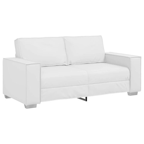 Sofa Biały 180 x 80 x 84 cm tkanina