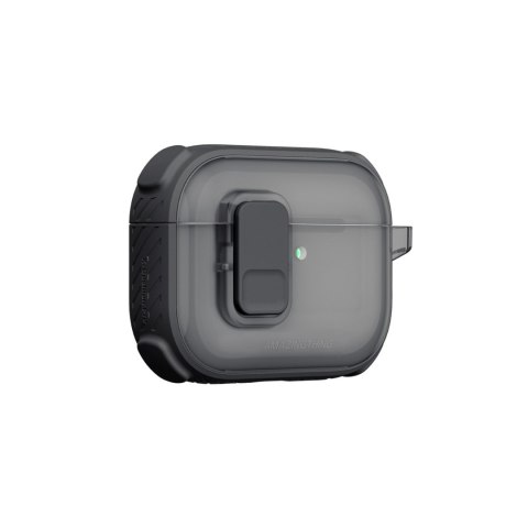 Etui do słuchawek AirPods Pro 3 Titan Pro Mag Case Clear - czarne