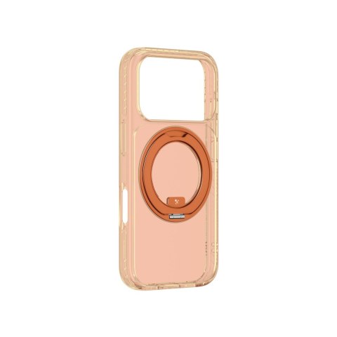 Etui pokrowiec case na iPhone 17 Pro Titan Pro Spin MagSafe - pomarańczowy