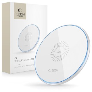 Ładowarka indukcyjna 15W QI15W-C1 - biała