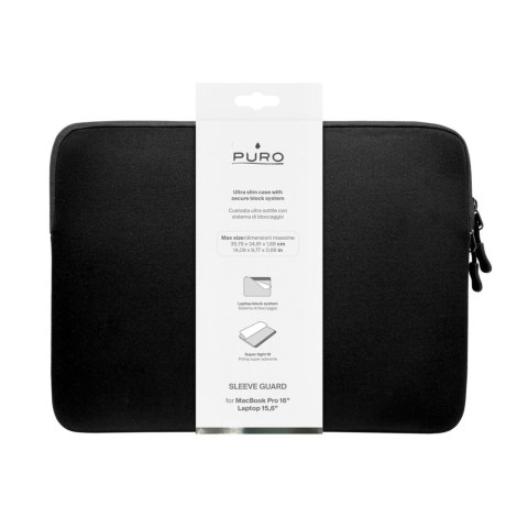 Etui pokrowiec Slim Guard na laptop 16'' - czarny