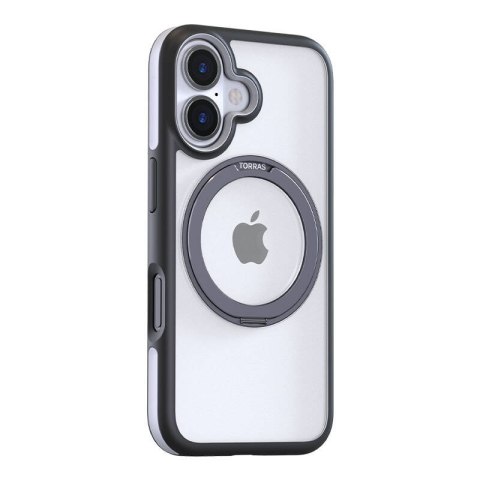 Etui TORRAS Ostand R Fusion do iPhone 16 (czarne)