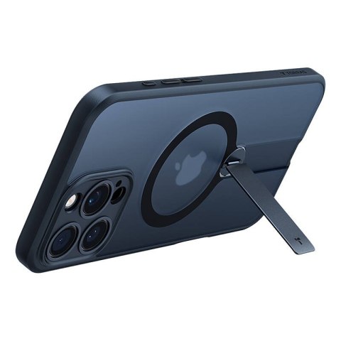 Etui TORRAS Pstand Spin do iPhone 16 Pro (czarne)