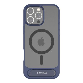 Etui magnetyczne TORRAS Pstand Series iPhone 16 Pro (niebieskie)