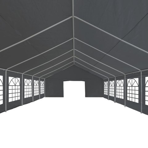 Namiot imprezowy z PE, 6 x 12 m, szary