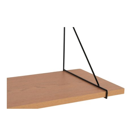 Półka Chiba 120cm naturalna/ czarna