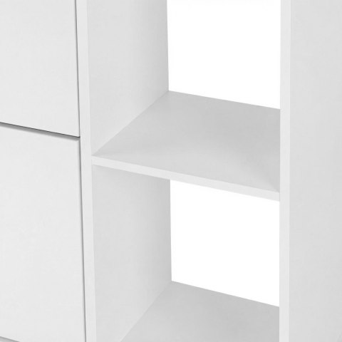 Szafka na buty ZEFIR z regałem white