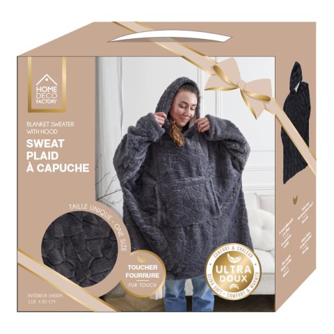Bluza / snuddie z syntetycznego futerka