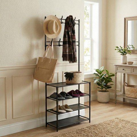 WIESZAK NA UBRANIA POJEDYNCZY I 4 PÓŁKI EXCELLENT HOUSEWARE