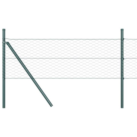 Słupek ogrodzeniowy. Zielony 100 x 0,4 m (siatka 36 mm)