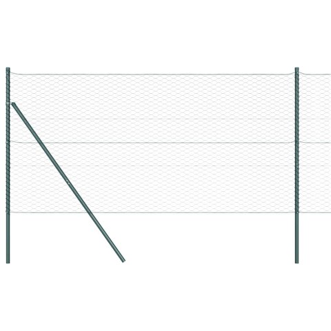 Słupek ogrodzeniowy. Zielony 50 x 1,4 m (siatka 36 mm)