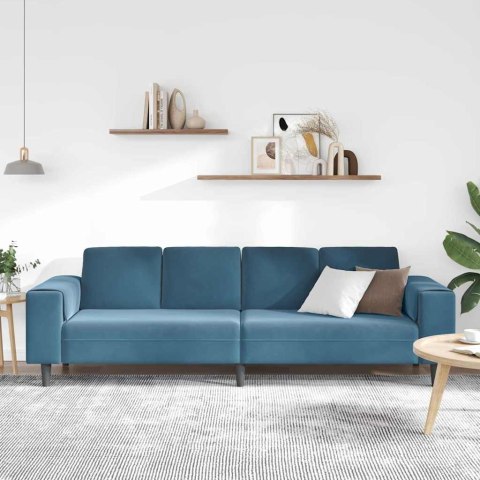 Sofa do salonu Niebieski 250 x 77 x 76 cm